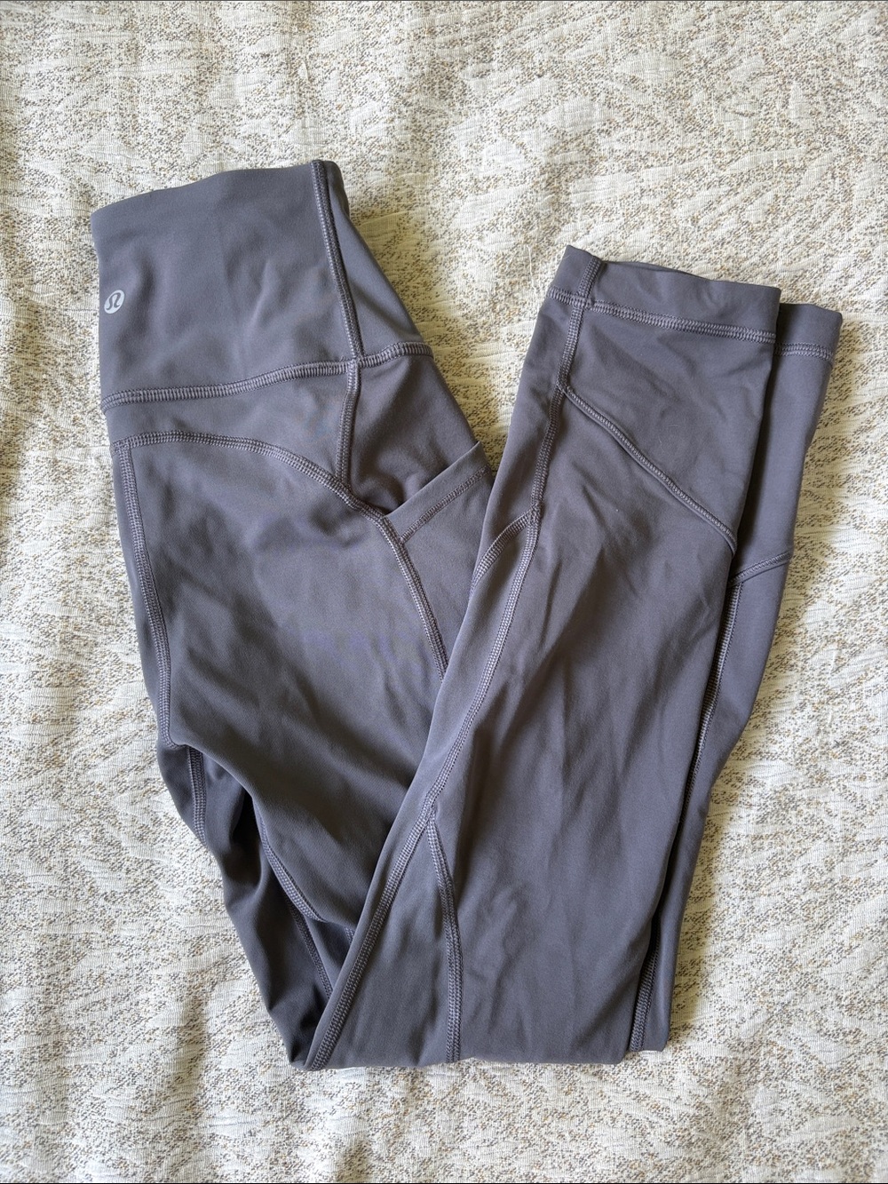 lululemon athletica Gray High-Rise Leggings
